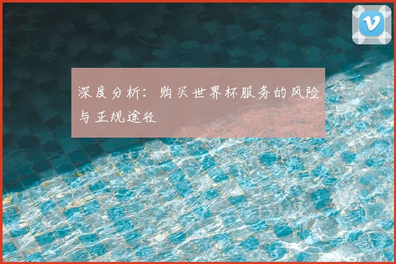 深度分析:购买世界杯服务的风险与正规途径
