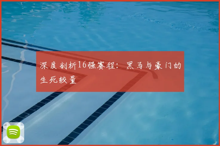 深度剖析16强赛程:黑马与豪门的生死较量